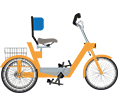 Upright tricycles